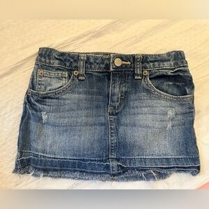 Denim Mini Skirt girls size 6